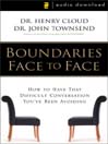 Boundaries Face to Face@